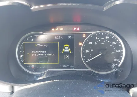 2020 Nissan Versa Sv Xtronic Cvt from USA, damaged, VIN 3N1CN8EV4LL834851